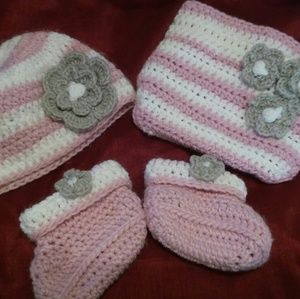 Set of baby accessories